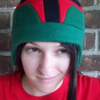 Green Helmet Hat - Thumbnail 4