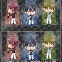 NEO BLUE BREATHING ★ zipper bag - Thumbnail 3