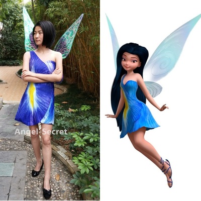 P277 silvermist costume iris print version