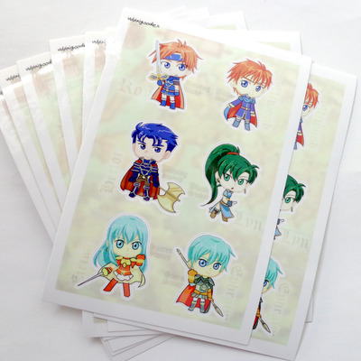 Fire emblem gba lords sticker sheet - Thumbnail 4