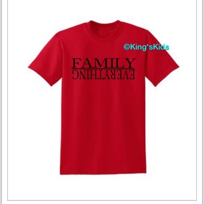 Family over everything tee