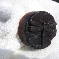 Dragonfly glycerin bar round in " Vanilla Bean fragrance" - Thumbnail 1