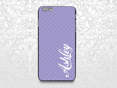 Cute Small Polka dots colorful custom name case for iPhone 7/6/6s/5/5s/5c, Samsung S6/Note5, Sony, LG Nexus, Nokia Lumia, HTC One, Moto X (BCBL-39)