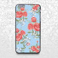 Rose Floral pattern case for iPhone 7/6/6s/5/5s/5c, Samsung S6/Note5, Sony, LG Nexus, Nokia Lumia, HTC One, Moto X (BCBL-44) - Thumbnail 2