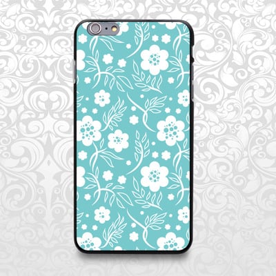 Flower pattern case for iphone 7/6/6s/5/5s/5c, samsung s6/note5, sony, lg nexus, nokia lumia, htc one, moto x (bcbl-50) - Thumbnail 1