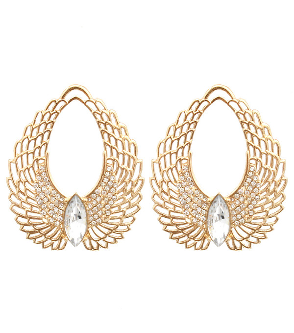 Angel Wing Earrings (Gold & Silver)