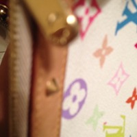 Louis Vuitton White Monogram Pouchette - Thumbnail 4