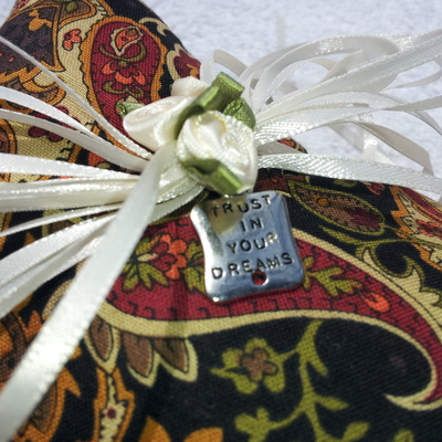 Lullaby dream sleep pillow in "earth tone paisley" - Thumbnail 4