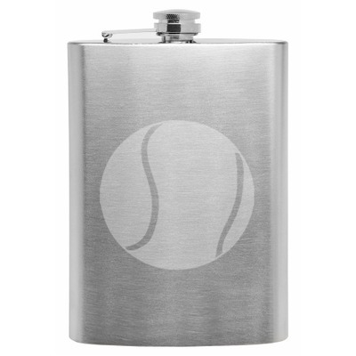 Tennis ball stainless steel flask