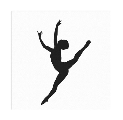 Ballet Dancer 1 Vinyl Decal