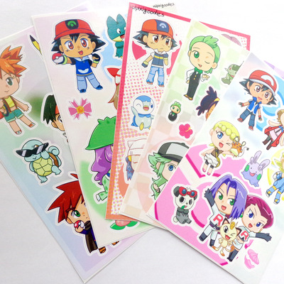 Pokeani sticker sheets - Thumbnail 3
