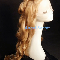 WG60 Cinderella silk top lace wig - Thumbnail 2