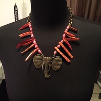 Charm Statement Necklace - Thumbnail 3
