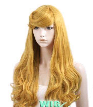 WG52 sleeping beauty wig only, no crown, no necklace