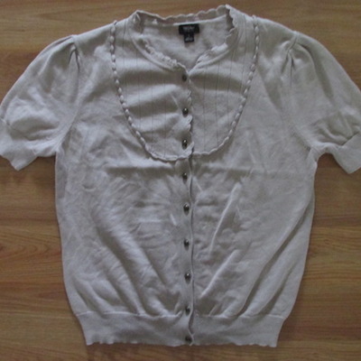 Sz large spring sweater/cardigan