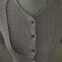 Sz Large Spring Sweater/Cardigan - Thumbnail 1