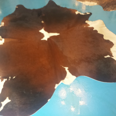 Brazilian brown and reddish cowhide hide free shipping
