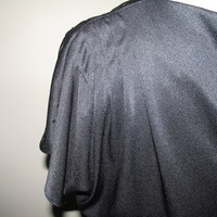 Size L Vintage Sequin Flare Dress - Thumbnail 4