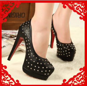 Exotic Rivet Stilettos 