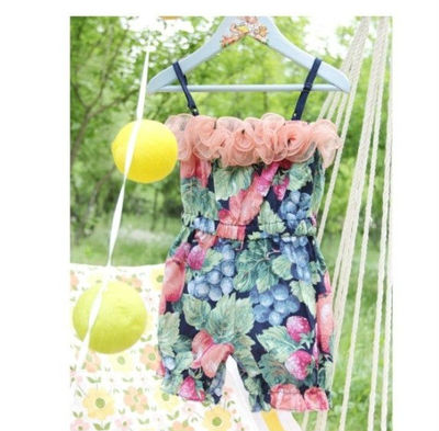 Floral Romper Shorts