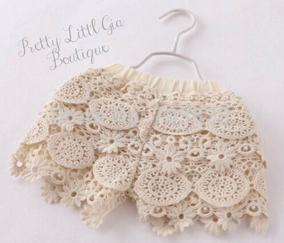 Girl Crochet Shorts