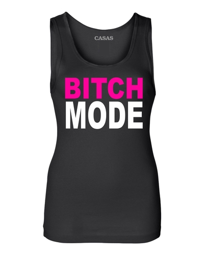 BITCH MODE Ladies Tank # 984