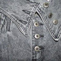 Size 13/14 Vintage Acid Wash High Waist Jeans - Thumbnail 1