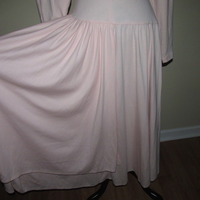 Size M 80's Vintage Maxi Dress - Thumbnail 1