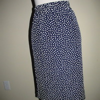 Size 14 Polka Dot Pencil Skirt - Thumbnail 1