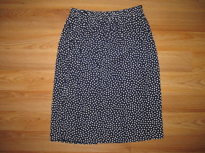 Size 14 Polka Dot Pencil Skirt