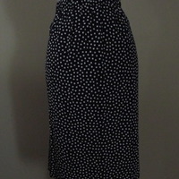 Size 14 Polka Dot Pencil Skirt - Thumbnail 2