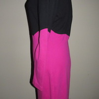 Size M 90's Block Color Pencil Dress (AS IS) - Thumbnail 1