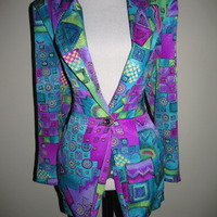 Sz 6 Vintage Lightweight Blazer  - Thumbnail 1