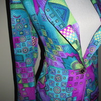 Sz 6 Vintage Lightweight Blazer  - Thumbnail 2