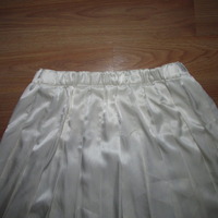 Size Large Vintage Pleated Secretary Skirt - Thumbnail 1