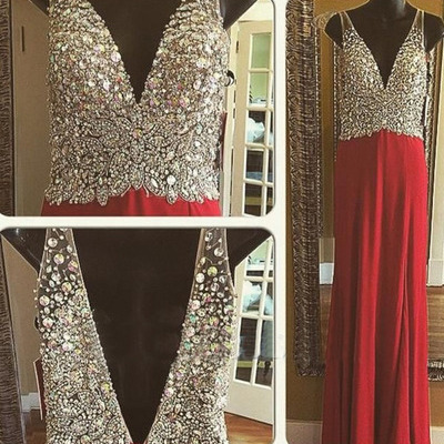 Red prom dress, long prom dress, prom dress, affordable prom dress, custom prom dresses, prom dresses under 200,15040605