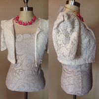 Lace Cardigan Top - S - Thumbnail 1