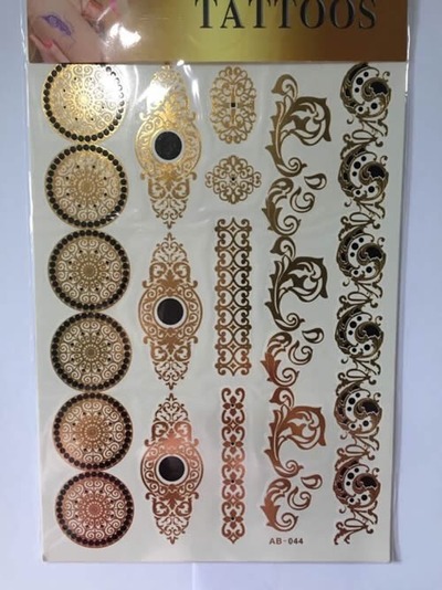 Fancy Flash Tattoo Sheet