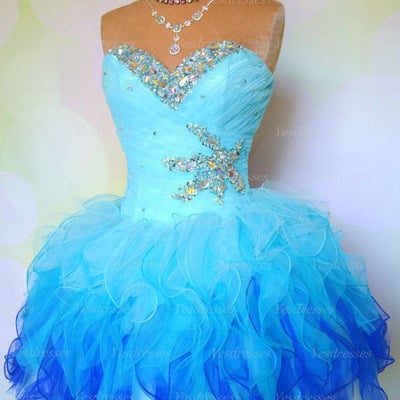Short prom dress, blue prom dress, unique prom dress, junior prom dress, sweet heart prom dress, cheap prom dress, short homecoming dress, pd15424