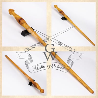 Mulberry wand 13in