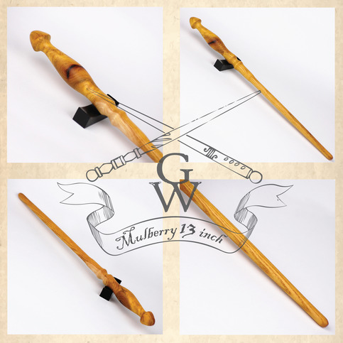 Mulberry wand 13in