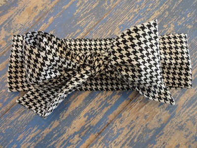Mini Hounds Tooth Head Wrap