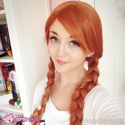 Cosplay [frozen princess anna] wig sp140779