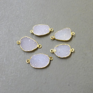 Natural Druzy Necklace - Thumbnail 4