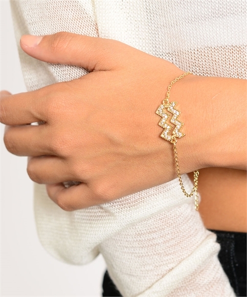 Zodiac Sign Bracelets in Silver or Gold