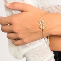 Zodiac Sign Bracelets in Silver or Gold