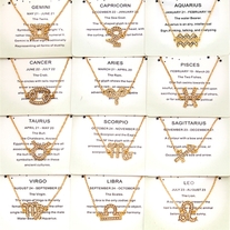 Zodiac Sign Bracelets in Silver or Gold - Thumbnail 1