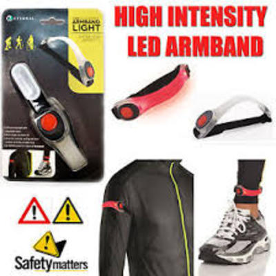 Eternal™ xtreme led armband safety reflective belt running cycling strap 