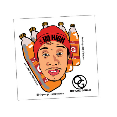 George campoverde sticker