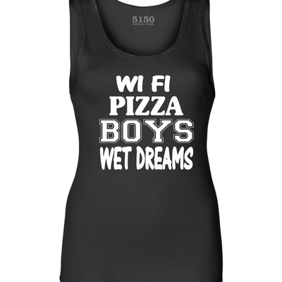 Wet dreams ladies tank #9007